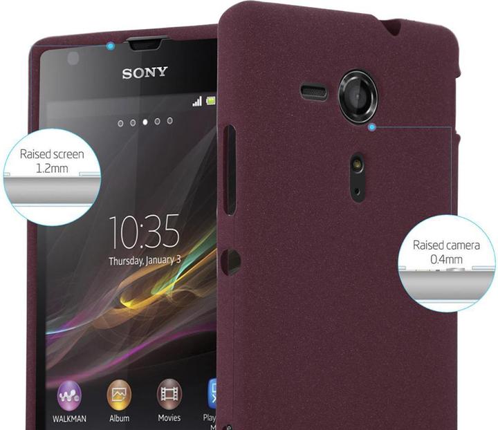 Image du produit Cadorabo Couverture TPU givrée (Sony Xperia SP)