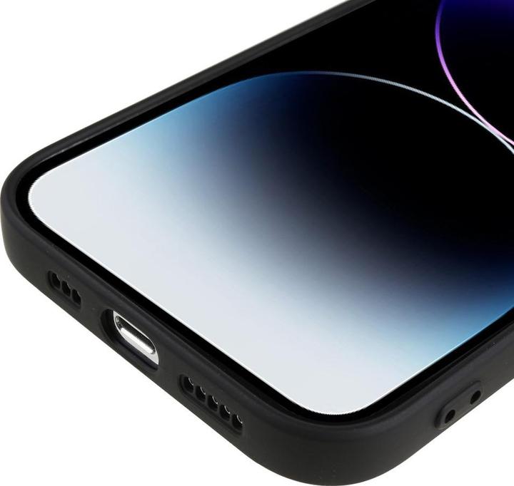 Produktbild Deltalabs Gummi Hülle Case mit Kameraschutz (Apple iPhone 15 Pro)