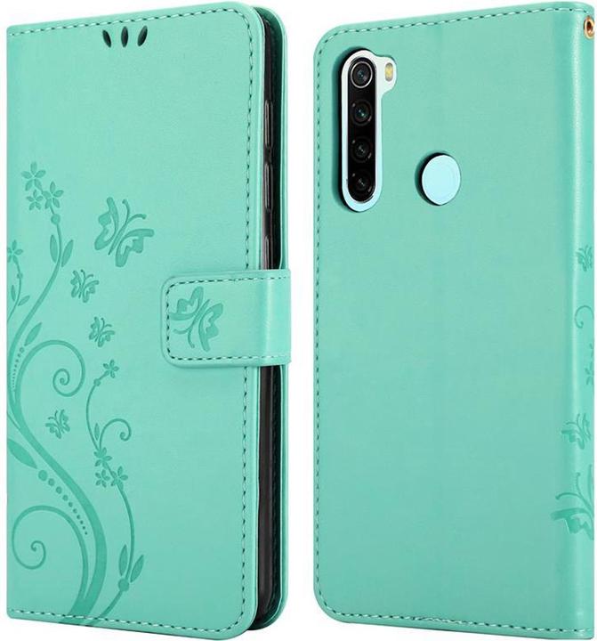 Produktbild Cadorabo Flower Book Hülle (Xiaomi Redmi Note 8)