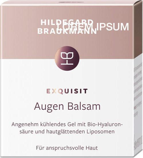 Image du produit Hildegard Braukmann EXQUISIT Baume pour les yeux (Gel, 30 ml)