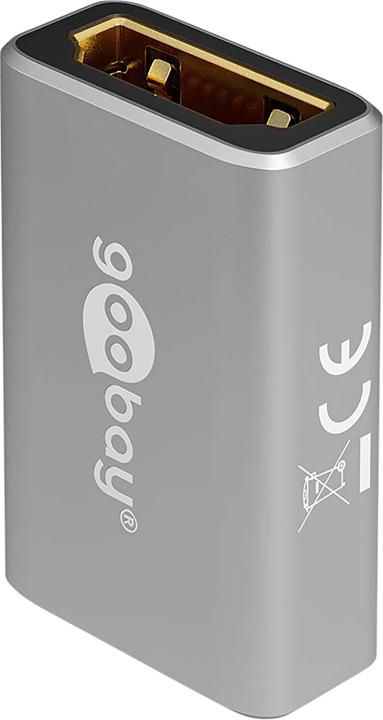 Produktbild Goobay HDMI-Adapter, Kupplung, vergoldet, 8K @ 60 Hz (HDMI)
