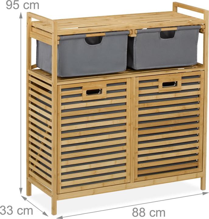 Produktbild Relaxdays Wäschekorb (40 l)