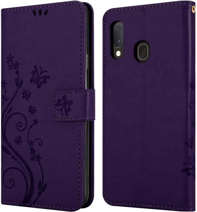 Produktbild Cadorabo Flower Book Cover (Samsung Galaxy A10e)