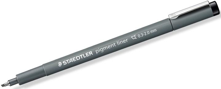 Image du produit Staedtler Fineliner Pigment liner 308 Largeur de trait : 2 mm Couleur de l'encre : noir (Noir, 1 x)