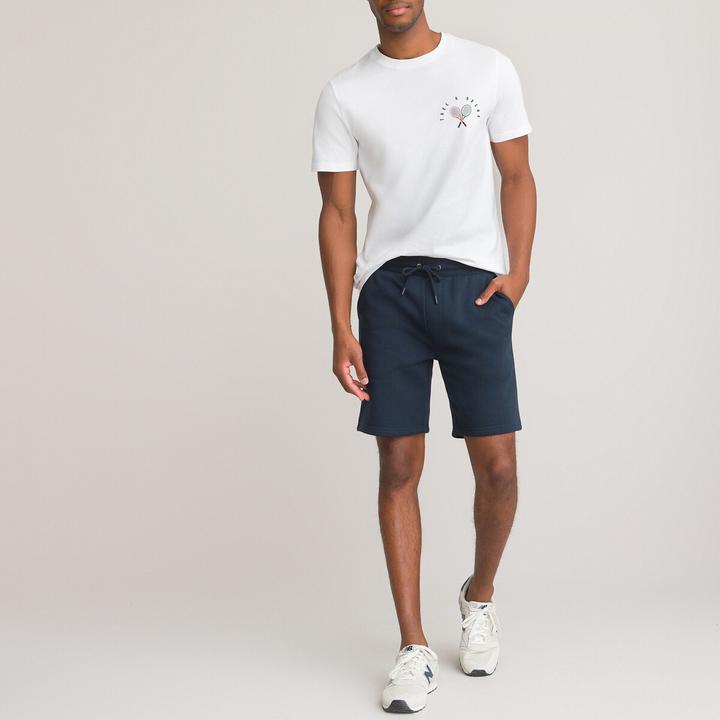 Produktbild La Redoute Collections Bermuda molleton en coton bio (M)