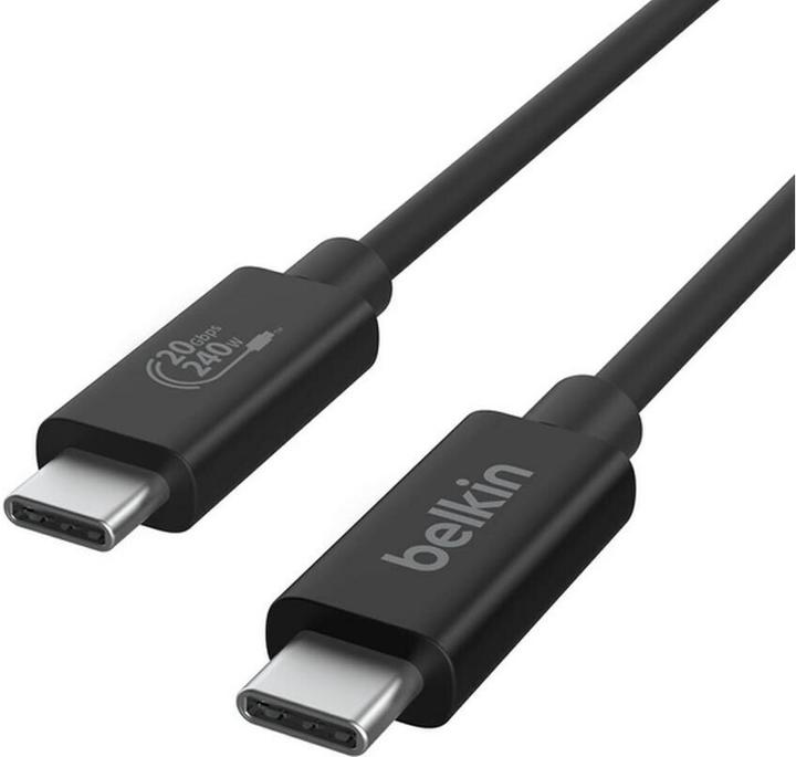 Actual product image Belkin USB C — USB C (2 m, USB 3.2 Gen 2x2, 240 W)