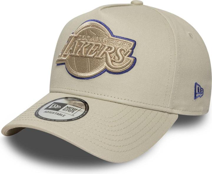 Produktbild New Era A-Frame Trucker Cap Outline Los Angeles Lakers Beige