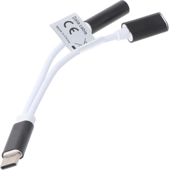 Actual product image AccuCell 2IN1 AUDIO-ADAPTER USB TYPE C USB-C auf 3,5MM