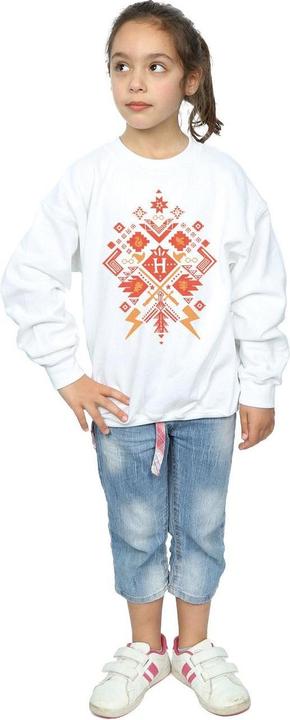 Produktbild Christmas Fair Isle Sweatshirt Mädchen (152, 158)