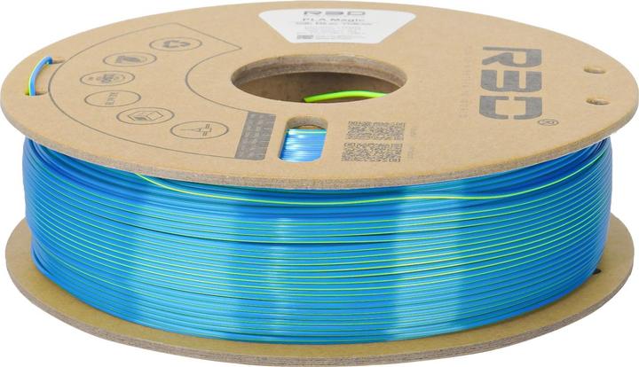 Actual product image R3D eSilk Magic-PLA Blue Yellow Filament 1.75mm 1Kg (PLA, 1.75 mm, 1000 g, Blue, Yellow)