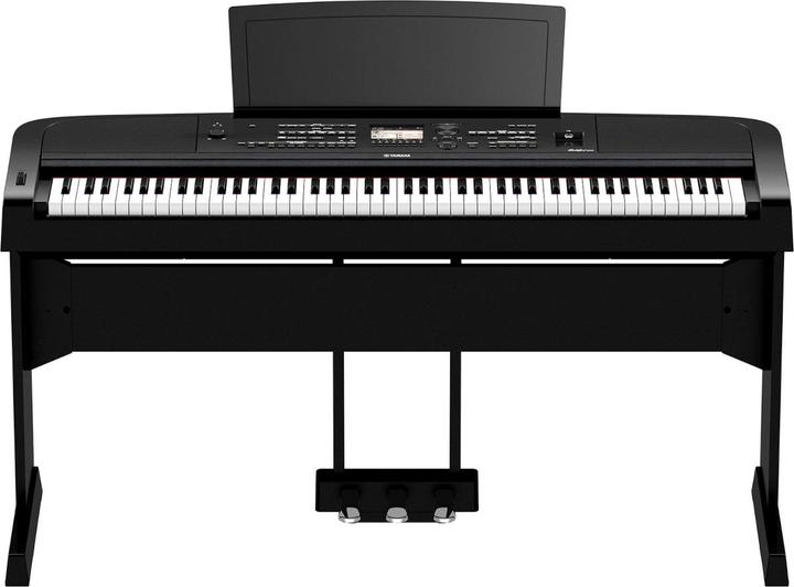 Actual product image Yamaha DGX-670B keyboard / digital piano zwart (88 Keys)