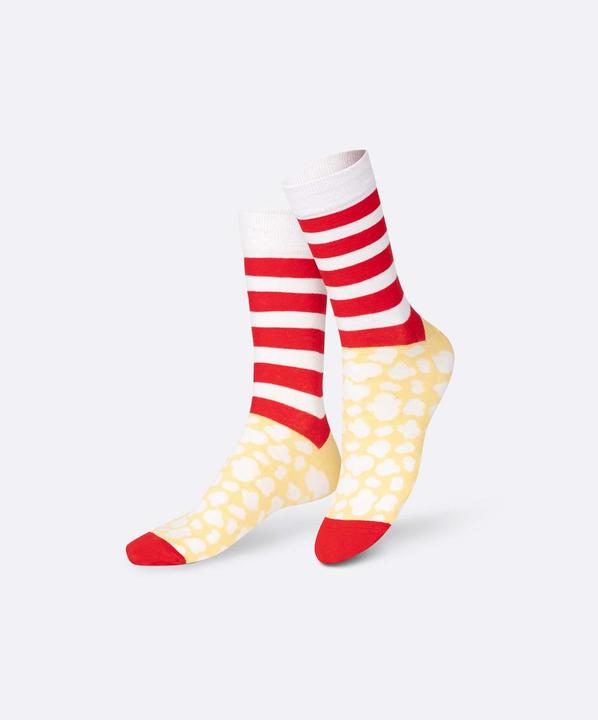 Actual product image Eat My Socks Socks, Pop Corn (Single pack, One size)