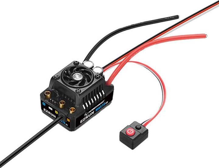 Actual product image Hobbywing Brushless controller Ezrun MAX10 G2 140A, 2-4S
