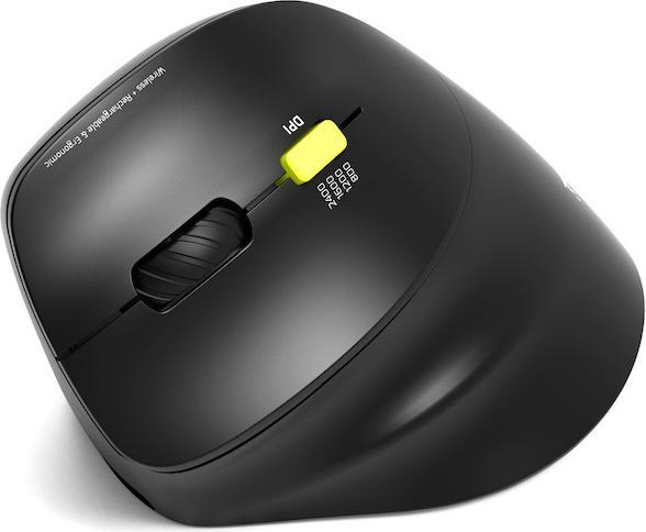 Produktbild Port Designs Souris Bluetooth & 2,4Gh rechargeable ergo gaucher (Kabellos)