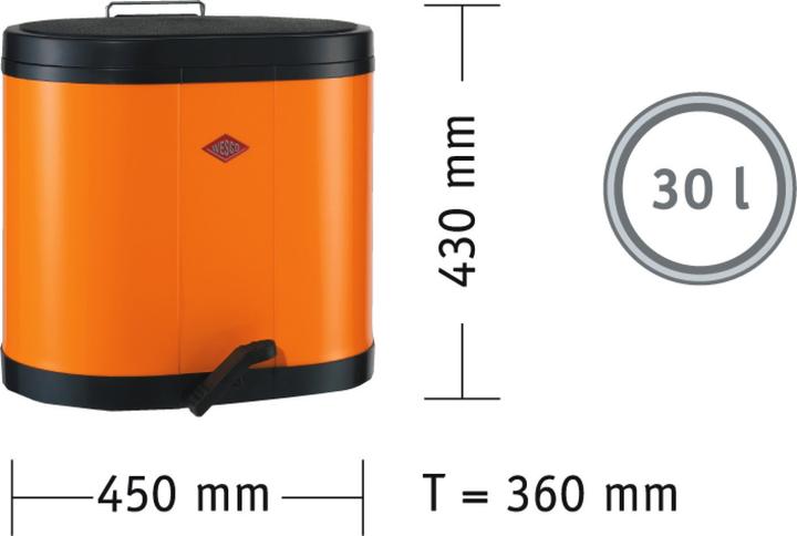 Actual product image Wesco Eco quarter 170 (30 l)