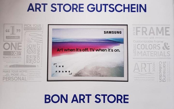 Samsung Art Store Gutschein zu The Frame