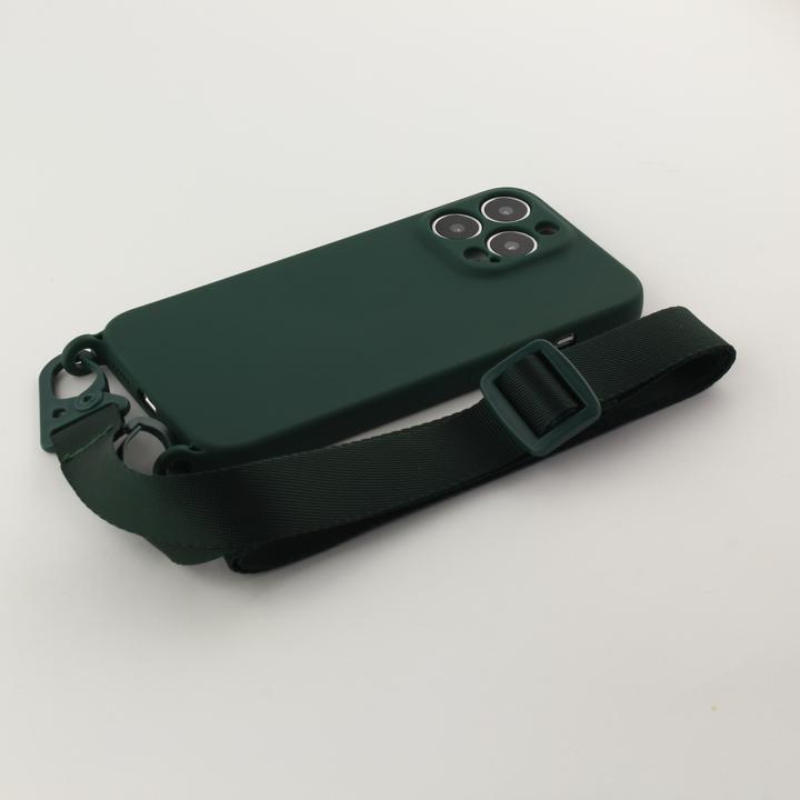 Image du produit PhoneLook Coque Silicone avec lanière et crochet (Apple iPhone 13 Pro Max)