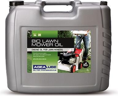 Actual product image Agealube 4Y80.020 Bio-Rasenmäheröl Motoröl für Rasenmäher 20L
