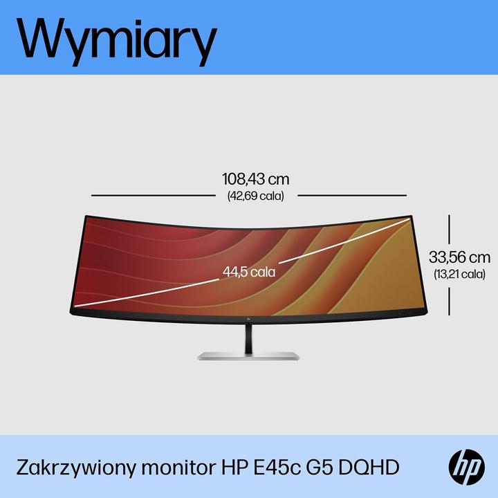 Produktbild HP E45c G5 (5120 x 1440 Pixel, 44.50")