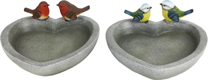 Actual product image Esschert Design Heart-shaped bird bath