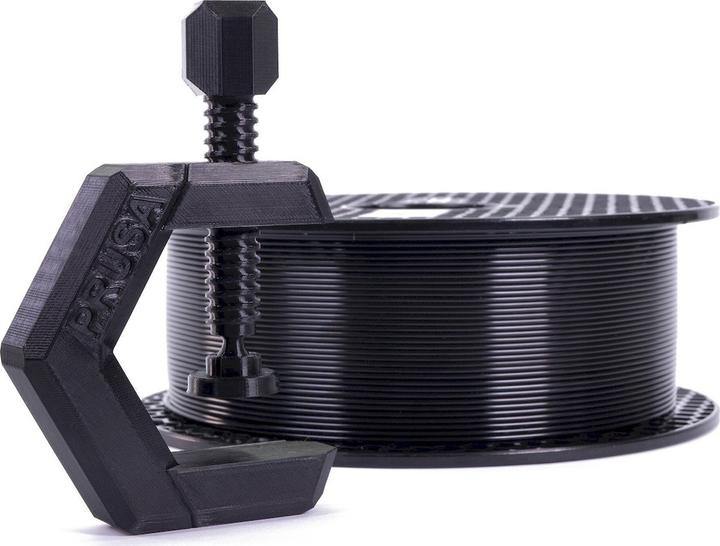 Produktbild Prusa Prusament PETG Jet Black 1k (PETG, 1.75 mm, 1038 g, Schwarz)