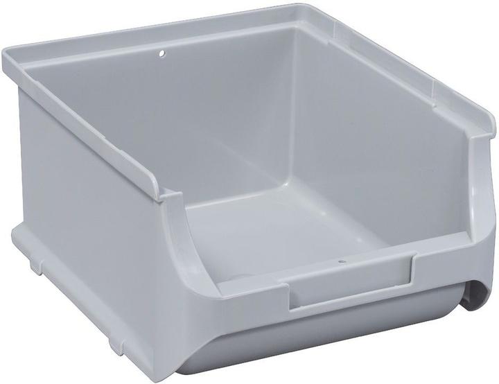 Actual product image Allit Open fronted storage bin, LxWxH 160 x 135 x 82 mm, pack of 20, grey.