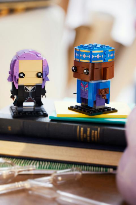 Actual product image LEGO BrickHeadz - Kingsley Shacklebolt & Nymphadora Tonks (40618, LEGO Harry Potter, LEGO Rare Sets)
