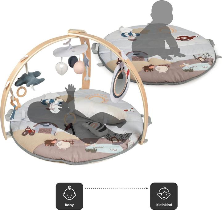 Actual product image BabyGo Bianca Sky play mat