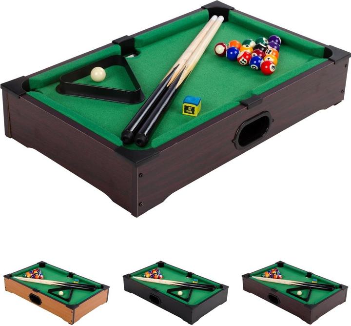 Games Planet Mini billard NANO + accessoires, foncé