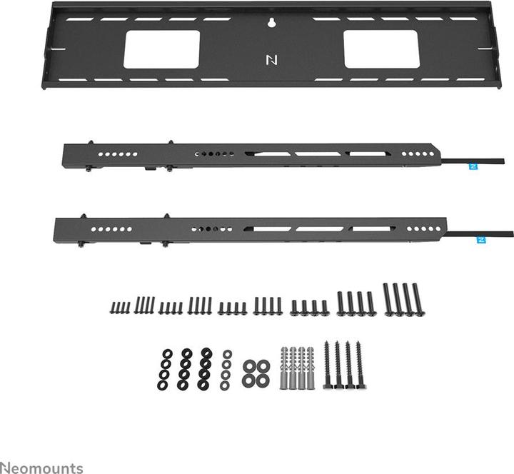 Image du produit Neomounts Support mural 800x600mm 125kg/43-98"/fixe/noir/charge lourde (Mur, 98", 125 kg)