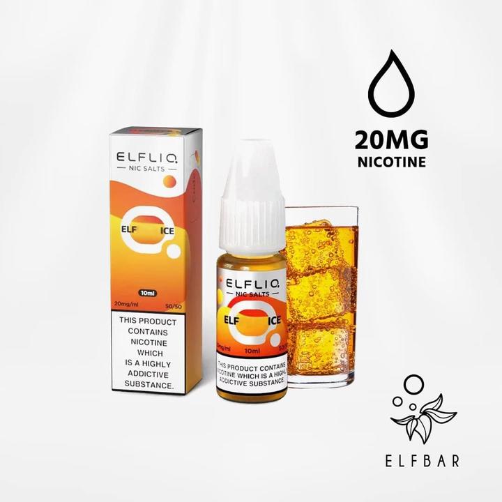 Actual product image Elfbar Elfliq (Kiwi, Passion fruit)