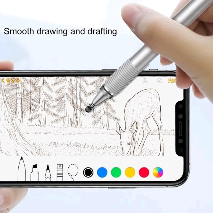 Actual product image Baseus Golden Cudgel Capacitive Stylus Pen Silver