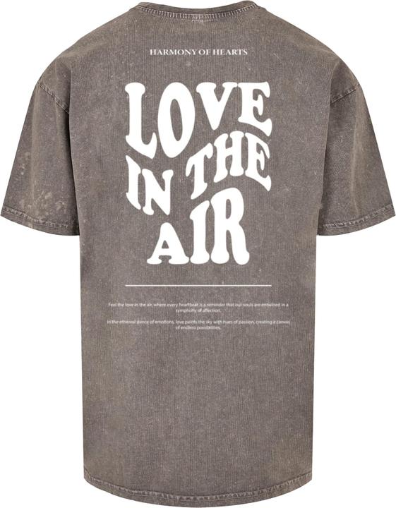 Actual product image Merchcode Love In The Air Acid Washed Heavy Oversize Tee - 136177 (XXL)