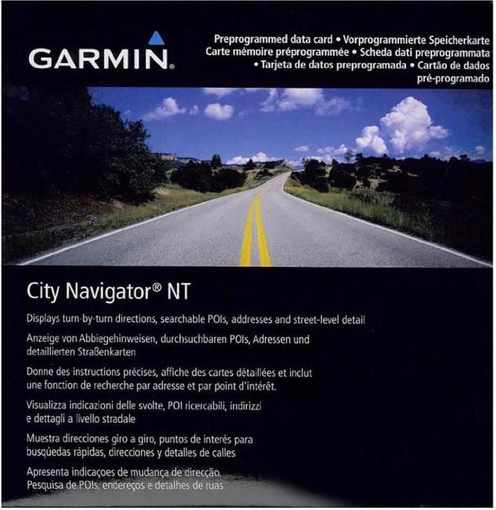 Image du produit Garmin City Navigator NT Canada