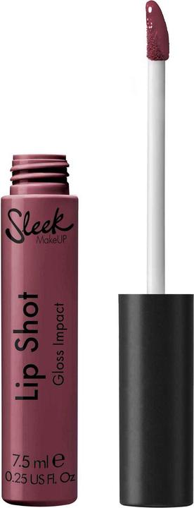 Sleek MakeUP Lip Shot Gloss Impact - Dark Paradise 7.5 ml (Dark Paradise)