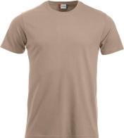 Clique T-Shirt Classic-T 029360, Baumwolle, caffe latte, Grösse M (M)