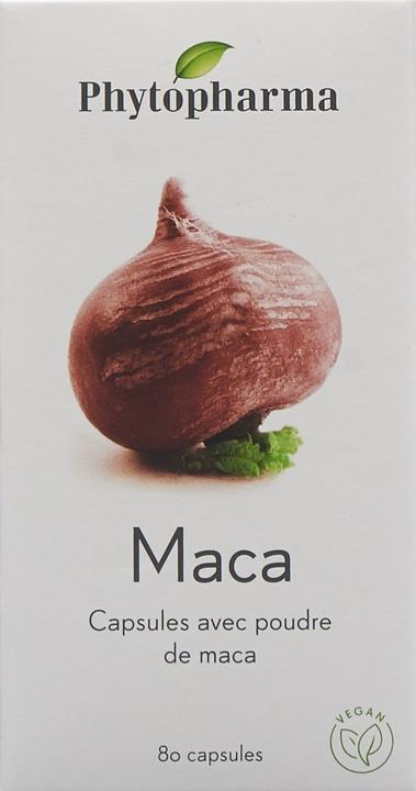 Immagine prodotto Phytopharma Maca (80 Pezzo/i, Pillole, 40.40 g)