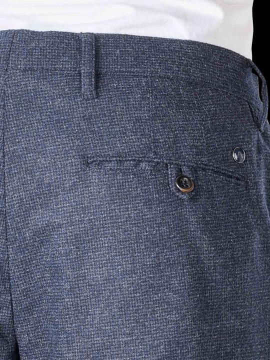 Actual product image Alberto Rob Mini Oxford Pant Slim Fit Navy (W42/L34)