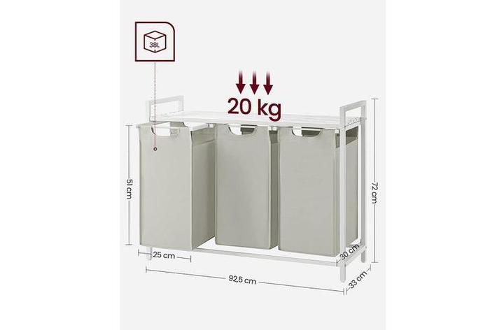 Immagine prodotto Vasagle Laundry (114 l)