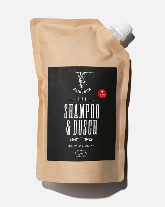 Produktbild Gaisbock 2 in 1 Shampoo & Duschgel Refill (500 ml, Flüssiges Shampoo)