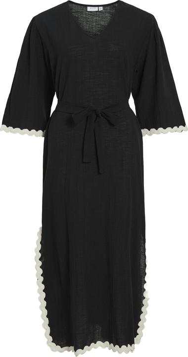 Vila VIMANDA V-Ausschnitt Midikleid (34)