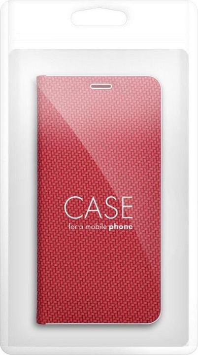 Produktbild OEM Book case LUNA Book Carbon for SAMSUNG A41 red (Samsung Galaxy A41)