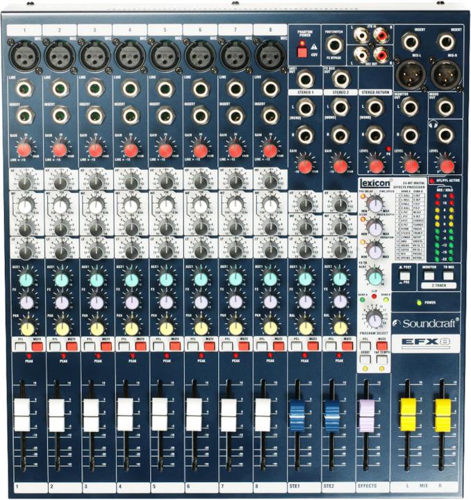Produktbild Soundcraft Efx8 (Studio- und Livemixer)