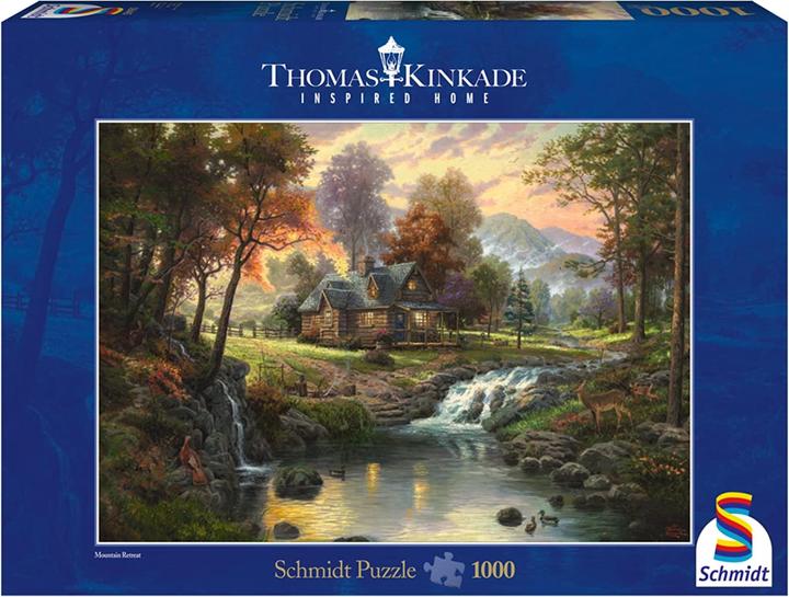 Immagine prodotto Schmidt Spiele Casa di legno vicino al ruscello (1000 pezzi)