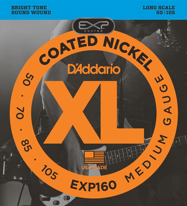 Produktbild D'Addario Exp160 (4 x, E-Bass, 0.11")