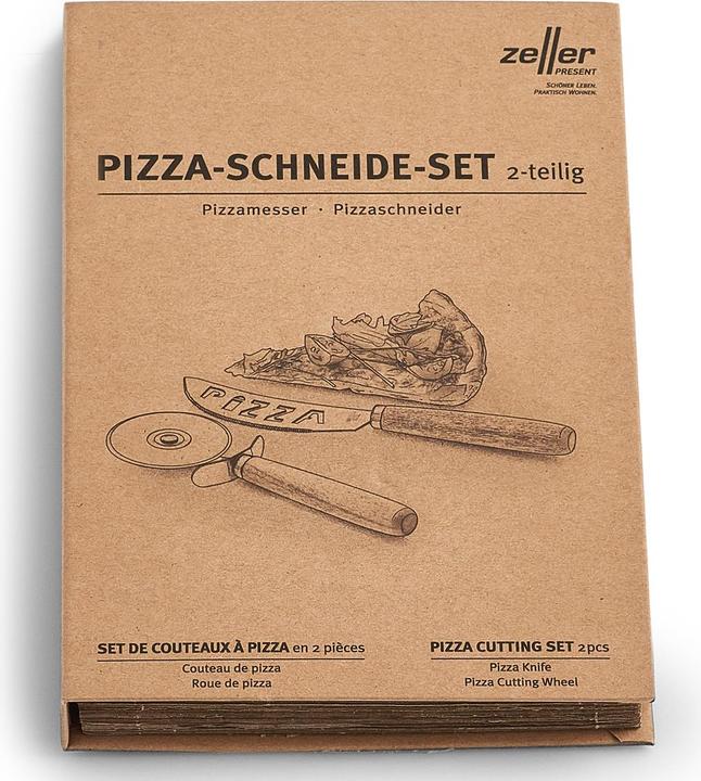 Image du produit Zeller Present Set de coupe-pizza