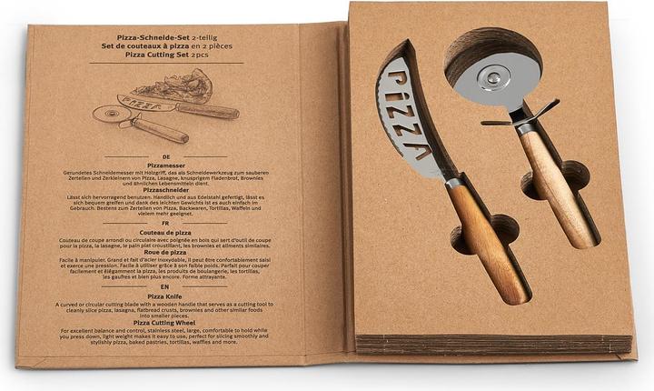 Image du produit Zeller Present Set de coupe-pizza