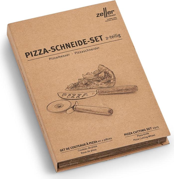 Image du produit Zeller Present Set de coupe-pizza