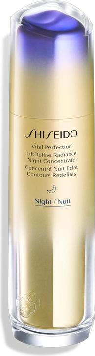 Actual product image Shiseido VITAL PERFECTION LiftDefine Radiance Night Concentrate (80 ml)
