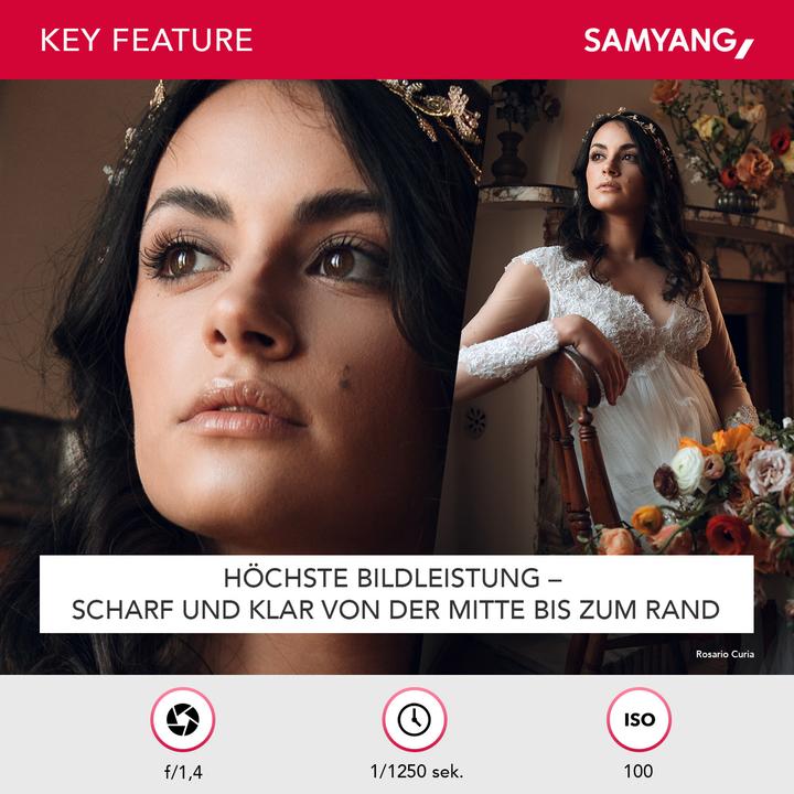 Produktbild Samyang VON 35MM F/1.4 SONY FE II (Sony E, Vollformat)